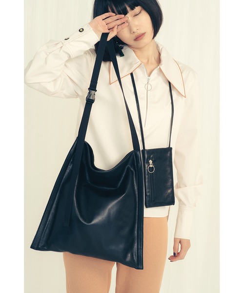 TASINAMI（タシナミ）の「TASINAMI アーロンコートポケットバッグ 