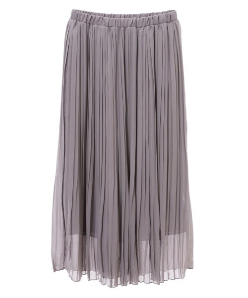 fifth（フィフス）の「シフォン細プリーツスカート（スカート・レディース・グリーン/パープル/グレー・MEDIUM）」の8枚目の写真