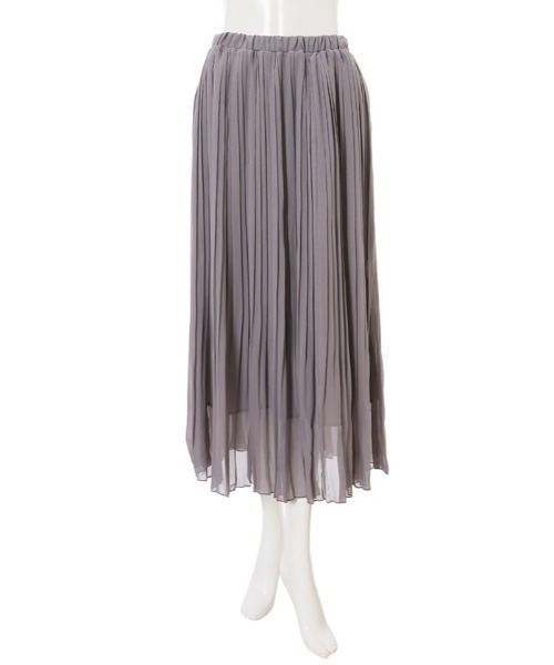 fifth（フィフス）の「シフォン細プリーツスカート（スカート・レディース・グリーン/パープル/グレー・MEDIUM）」の10枚目の写真