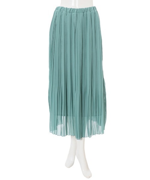 fifth（フィフス）の「シフォン細プリーツスカート（スカート・レディース・グリーン/パープル/グレー・MEDIUM）」の15枚目の写真