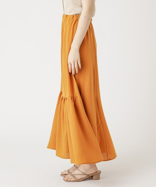 mystic（ミスティック）の「シャイニー3WAYスカート（スカート・レディース・ブラック/ブルー/アイボリー/キャメル・FREE）」の8枚目の写真