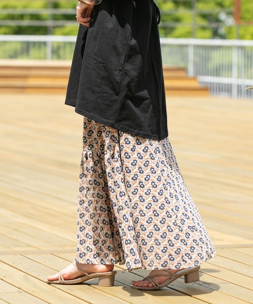 mystic（ミスティック）の「シャイニー3WAYスカート（スカート・レディース・ブラック/ブルー/アイボリー/キャメル・FREE）」の21枚目の写真