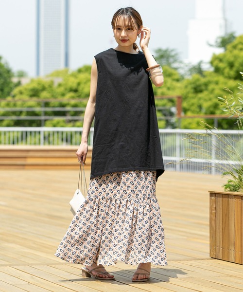 mystic（ミスティック）の「シャイニー3WAYスカート（スカート・レディース・ブラック/ブルー/アイボリー/キャメル・FREE）」の16枚目の写真