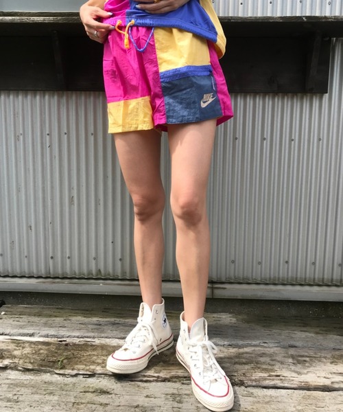 激レア　ナイキ　NIKE リメイク　ショートパンツ　フリフリ　S ヴィンテージ 激レア ナイキ NIKE リメイク ショートパンツ フリフリ S