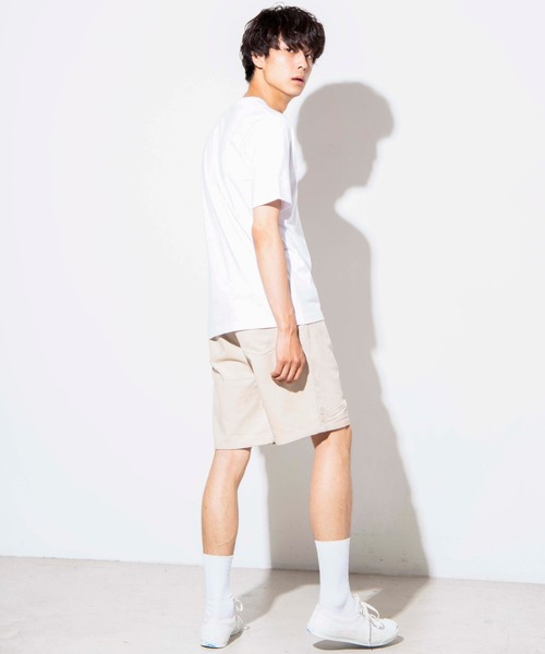 WEGO（ウィゴー）の「WEGO/【ユニセックスで使える】DADショートパンツ / シェフショーツ（チノパンツ・メンズ・マスタード/その他1/その他2/ベージュ/その他3/ホワイト/ブラック/ネイビー/ホワイト系その他/ブラック系その他/パープル/アイボリー・LARGE/MEDIUM/SMALL）」の14枚目の写真