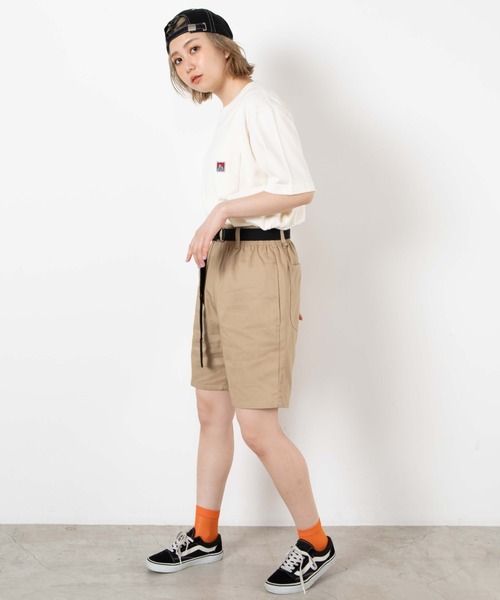 WEGO（ウィゴー）の「WEGO/【ユニセックスで使える】DADショートパンツ / シェフショーツ（チノパンツ・メンズ・マスタード/その他1/その他2/ベージュ/その他3/ホワイト/ブラック/ネイビー/ホワイト系その他/ブラック系その他/パープル/アイボリー・LARGE/MEDIUM/SMALL）」の20枚目の写真