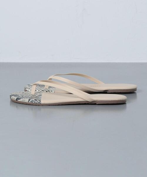 TKEES(ティキーズ)の「<TKEES(ティキーズ)>FRENCH TIPS サンダル★(サンダル・レディース・ブラック/ベージュ・7/5/6/8)」の11枚目の写真