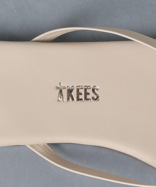 TKEES(ティキーズ)の「<TKEES(ティキーズ)>FRENCH TIPS サンダル★(サンダル・レディース・ブラック/ベージュ・7/5/6/8)」の7枚目の写真