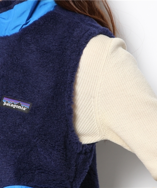 BEAMS BOY（ビームスボーイ）の「Patagonia / Kids Retro-X Vest 14FW（ベスト・レディース・ナチュラル/レッド/ネイビー・MEDIUM）」の9枚目の写真