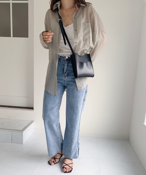 CLEA（クレア）の「PUポケットミニショルダー（ショルダーバッグ・レディース・ブラック/ブラウン/アイボリー・FREE）」の21枚目の写真