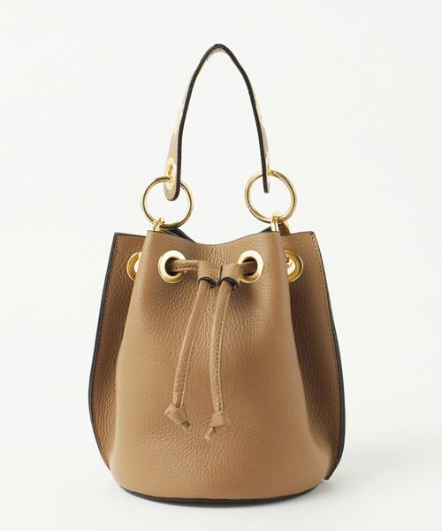 Tiara(ティアラ)の「【ANDREA CARDONE】巾着型ショルダーバッグ/Art1065(ショルダーバッグ・レディース・ホワイト/キャメル/ピンク/グレー/シルバー・FREE)」の3枚目の写真