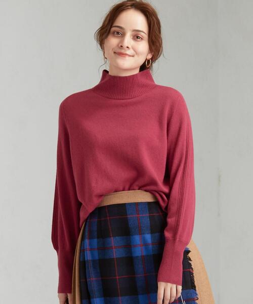 グリーンレーベルリラクシング　ハイネックニット　新品タグ付き green label relaxing（グリーンレーベルリラクシング）の