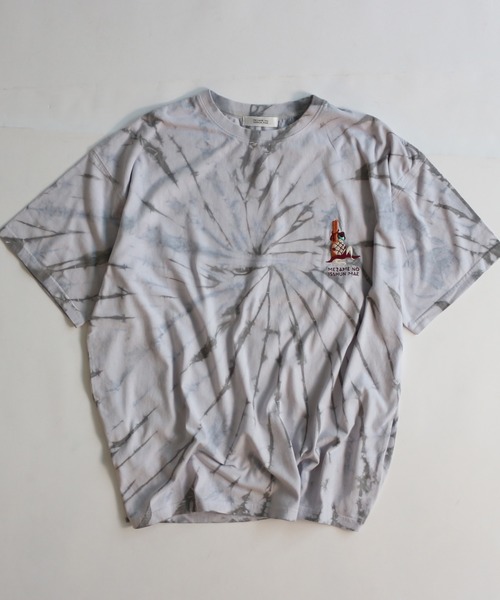 Journal Standard Relume ジャーナルスタンダード レリューム の Mezameno Isshun Mae 目覚めの一瞬 前 タイダイtシャツ Tシャツ カットソー Wear