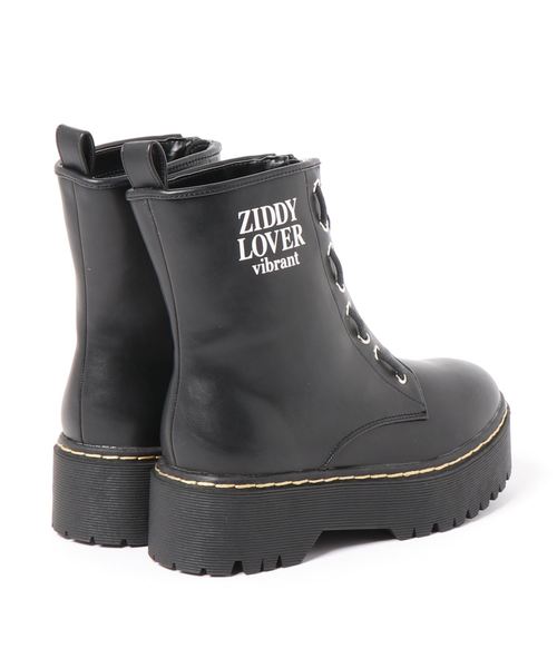 ZIDDY（ジディ）の「ZIDDY/プラットフォーム ジップ 合皮 ブーツ（ブーツ・キッズ・ブラック・21/22/23/24）」の7枚目の写真