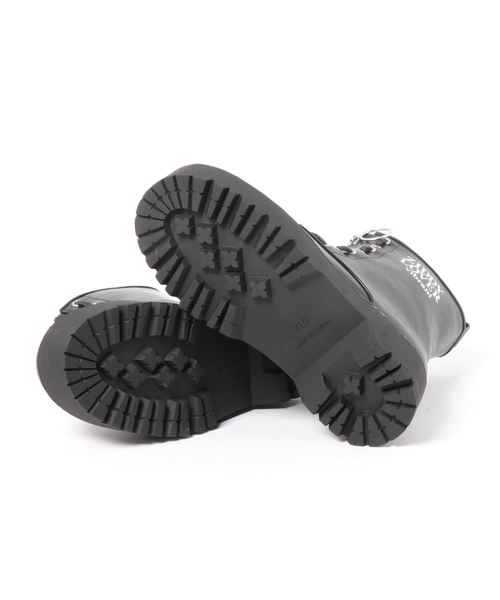 ZIDDY（ジディ）の「ZIDDY/プラットフォーム ジップ 合皮 ブーツ（ブーツ・キッズ・ブラック・21/22/23/24）」の3枚目の写真