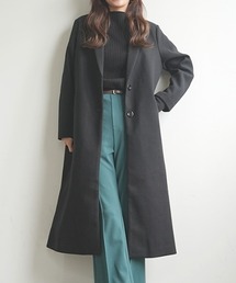 ベーシックロングチェスターコート