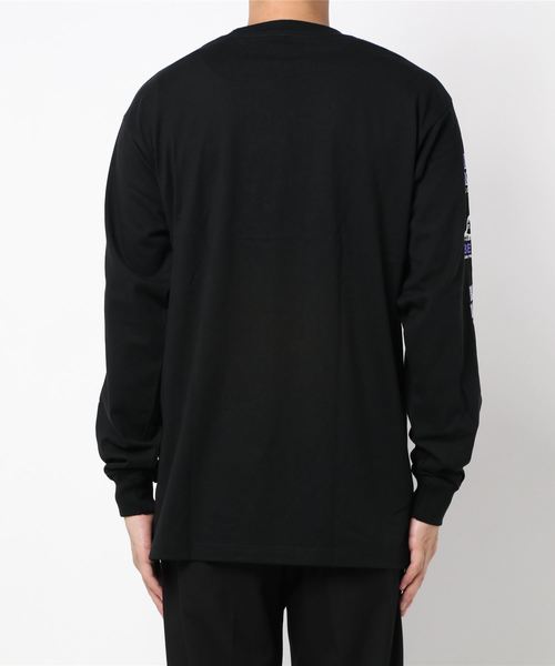 BEN DAVIS（ベンデイビス）の「【BEN DAVIS】スリーブプリントロンＴ（Tシャツ/カットソー・メンズ・ブルー/ホワイト/ブラック・M/L/XL）」の5枚目の写真