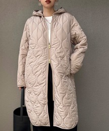 Emma Taylor | 美シルエット3wayキルティングフードコート(その他アウター)