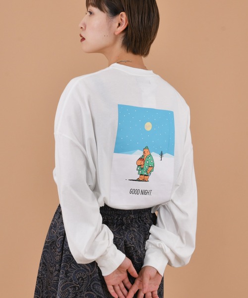 Kutir クティール の イラストレーター サトウリョウタロウ プリントロンｔ Tシャツ カットソー Wear