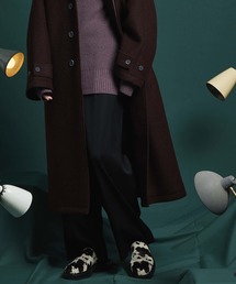 MAISON SPECIAL | 《ユニセックスアイテム》カルゼ/ウールギャバ 1タックイージーワイドパンツ【MAISON SPECIAL/メゾンスペシャル】(その他パンツ)