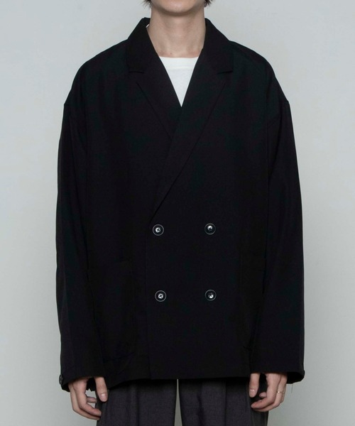 WEGO（ウィゴー）の「WEGO/ポリトロダブルテーラーシャツ（シャツ/ブラウス・メンズ・ライトグレー/ブラック/ライトベージュ/ダークベージュ/ブラウン・MEDIUM/LARGE）」の16枚目の写真