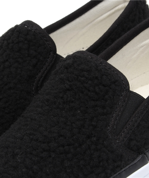 Kastane（カスタネ）の「【Kastane】厚底ボアスリッポン（スニーカー・レディース・アイボリー/ブラック・38/36/37）」の7枚目の写真