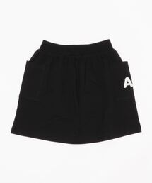 agnes b.（アニエスベー）の「K294 E JUPE キッズ AB. ロゴスカート（スカート・キッズ）」