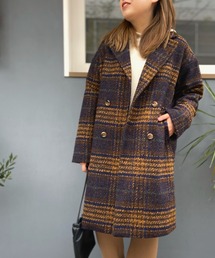 prose verse | リングツイードチェック柄コート(その他アウター)