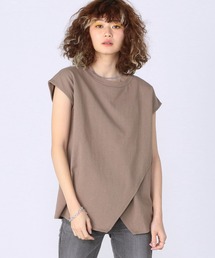 SOMETHING（サムシング）の「SOMETHING 2WAY WRAP TEE F/S（Tシャツ/カットソー）」