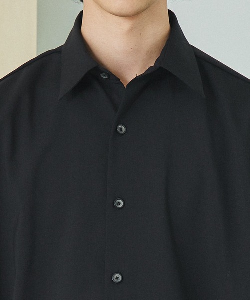 UNITED TOKYO（ユナイテッドトウキョウ）の「ウールボリュームスリーブシャツ（シャツ/ブラウス・メンズ・ブラック/グレー・1/2）」の20枚目の写真