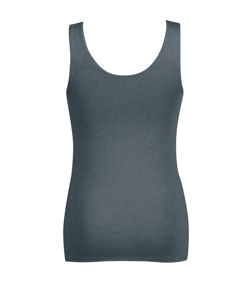 WING(ウイング)の「「シンクロブラトップ」カップ付きノースリーブ(インナーウェア/肌着・レディース・チャコールグレー/ダークブラウン/ライトブラウン/ライトブルー/ピンク/クリーム/バイオレット/ブラック/サーモンピンク/パープル/ブラウン・M/L/S)」の20枚目の写真