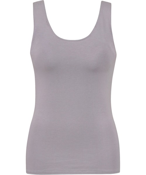 WING(ウイング)の「「シンクロブラトップ」カップ付きノースリーブ(インナーウェア/肌着・レディース・チャコールグレー/ダークブラウン/ライトブラウン/ライトブルー/ピンク/クリーム/バイオレット/ブラック/サーモンピンク/パープル/ブラウン・M/L/S)」の13枚目の写真