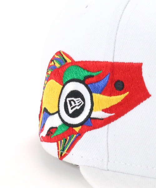 NEW ERA(ニューエラ)の「ニューエラ キッズ コラボキャップ 岡本太郎(キャップ・キッズ・ホワイト/ブラック・52-56cm/50-54cm)」の3枚目の写真