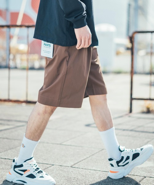 Ressaca(レサーカ)の「ストレッチツイルショートシェフパンツ(その他パンツ・メンズ・ブルー/ネイビー/カーキ/ブラック/グレイッシュブルー/オフホワイト/ミント/ワンウォッシュ/ベージュ/ブラウン・S/M/L/XL)」の4枚目の写真