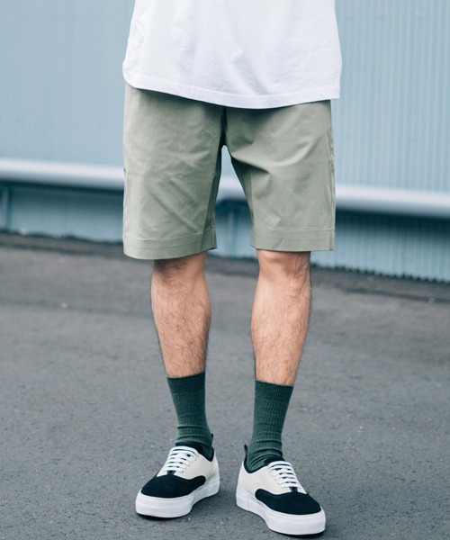 Ressaca(レサーカ)の「ストレッチツイルショートシェフパンツ(その他パンツ・メンズ・ブルー/ネイビー/カーキ/ブラック/グレイッシュブルー/オフホワイト/ミント/ワンウォッシュ/ベージュ/ブラウン・S/M/L/XL)」の6枚目の写真