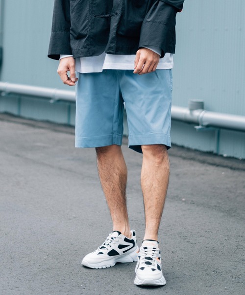 Ressaca(レサーカ)の「ストレッチツイルショートシェフパンツ(その他パンツ・メンズ・ブルー/ネイビー/カーキ/ブラック/グレイッシュブルー/オフホワイト/ミント/ワンウォッシュ/ベージュ/ブラウン・S/M/L/XL)」の10枚目の写真