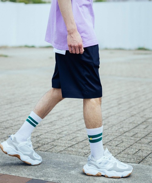 Ressaca(レサーカ)の「ストレッチツイルショートシェフパンツ(その他パンツ・メンズ・ブルー/ネイビー/カーキ/ブラック/グレイッシュブルー/オフホワイト/ミント/ワンウォッシュ/ベージュ/ブラウン・S/M/L/XL)」の3枚目の写真