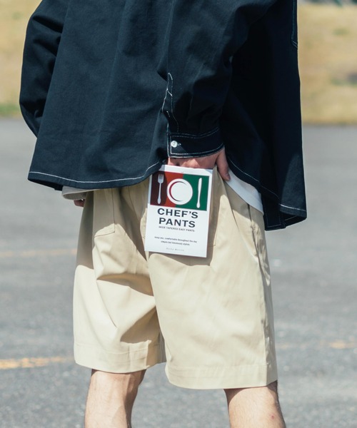 Ressaca(レサーカ)の「ストレッチツイルショートシェフパンツ(その他パンツ・メンズ・ブルー/ネイビー/カーキ/ブラック/グレイッシュブルー/オフホワイト/ミント/ワンウォッシュ/ベージュ/ブラウン・S/M/L/XL)」の18枚目の写真