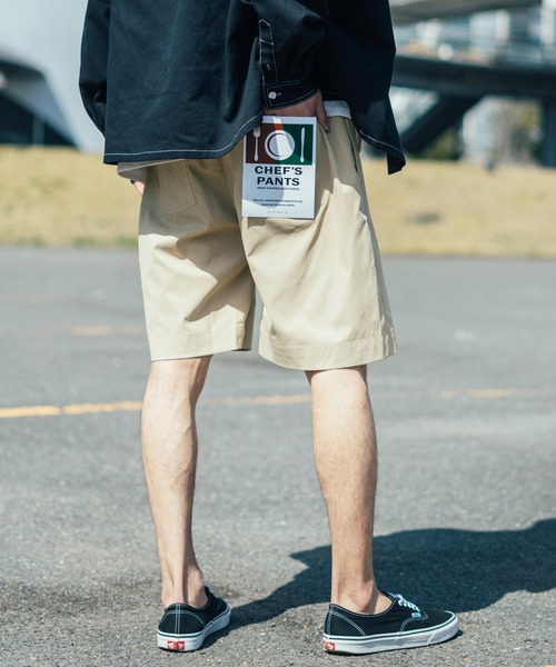 Ressaca(レサーカ)の「ストレッチツイルショートシェフパンツ(その他パンツ・メンズ・ブルー/ネイビー/カーキ/ブラック/グレイッシュブルー/オフホワイト/ミント/ワンウォッシュ/ベージュ/ブラウン・S/M/L/XL)」の20枚目の写真