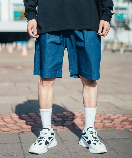 Ressaca(レサーカ)の「ストレッチツイルショートシェフパンツ(その他パンツ・メンズ・ブルー/ネイビー/カーキ/ブラック/グレイッシュブルー/オフホワイト/ミント/ワンウォッシュ/ベージュ/ブラウン・S/M/L/XL)」の15枚目の写真