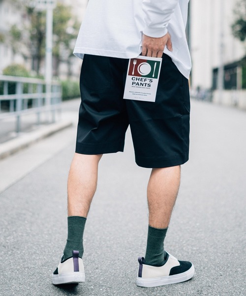 Ressaca(レサーカ)の「ストレッチツイルショートシェフパンツ(その他パンツ・メンズ・ブルー/ネイビー/カーキ/ブラック/グレイッシュブルー/オフホワイト/ミント/ワンウォッシュ/ベージュ/ブラウン・S/M/L/XL)」の12枚目の写真