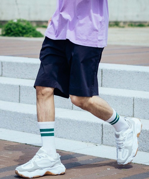 Ressaca(レサーカ)の「ストレッチツイルショートシェフパンツ(その他パンツ・メンズ・ブルー/ネイビー/カーキ/ブラック/グレイッシュブルー/オフホワイト/ミント/ワンウォッシュ/ベージュ/ブラウン・S/M/L/XL)」の11枚目の写真
