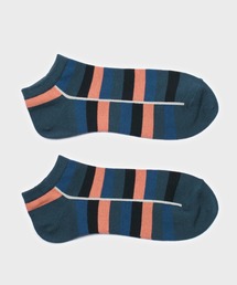 グラデーションボーダー アンクルソックス