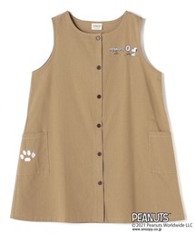PEANUTS（ピーナッツ）の「【ピーナッツ/PEANUTS】スヌーピー前釦エプロン（エプロン）」