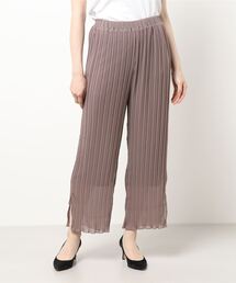 INTERPLANET | プリーツジョーゼットパンツ(その他パンツ)