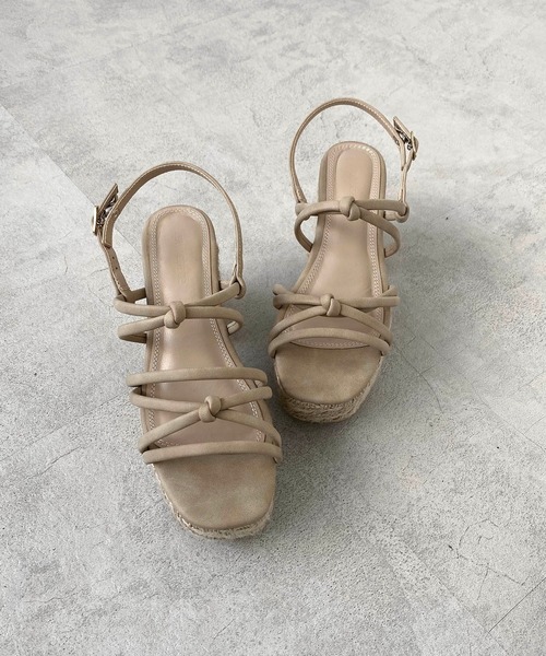 FREE'S MART（フリーズマート）の「◆タイトノットサンダル（サンダル・レディース・ブラック/グレー/イエロー・SMALL/MEDIUM）」の14枚目の写真