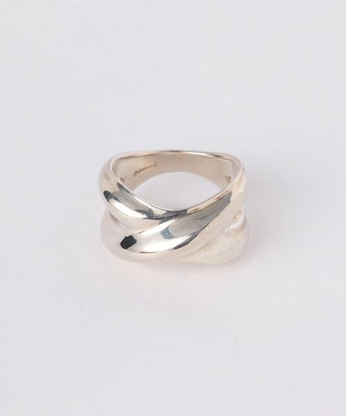 BEAUTY&YOUTH UNITED ARROWS(ビューティーアンドユースユナイテッドアローズ)の「<R.ALAGAN>CROSS RING SILVER925/リング Ψ(リング・レディース・シルバー・11/13)」の1枚目の写真