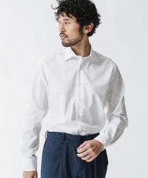 NANO universe | ：ツイルセミワイドシャツ(ビジネスシャツ)