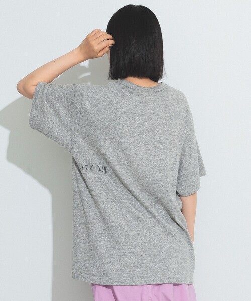 BEAMS BOY（ビームスボーイ）の「【別注】WAREHOUSE & CO. / ステンシル13 Tシャツ（Tシャツ/カットソー・レディース・ホワイト/グレー/ネイビー・SMALL/X-LARGE）」の17枚目の写真