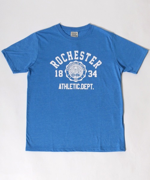 MARUKAWA（マルカワ）の「カレッジロゴ プリント 半袖Ｔシャツ（Tシャツ/カットソー・メンズ・ホワイト系その他/ブルー系その他/杢グレー/レッド系その他/ブルー系その他2/グリーン系その他/レッド系その他2/ブルー系その他3・M/L/LL）」の22枚目の写真